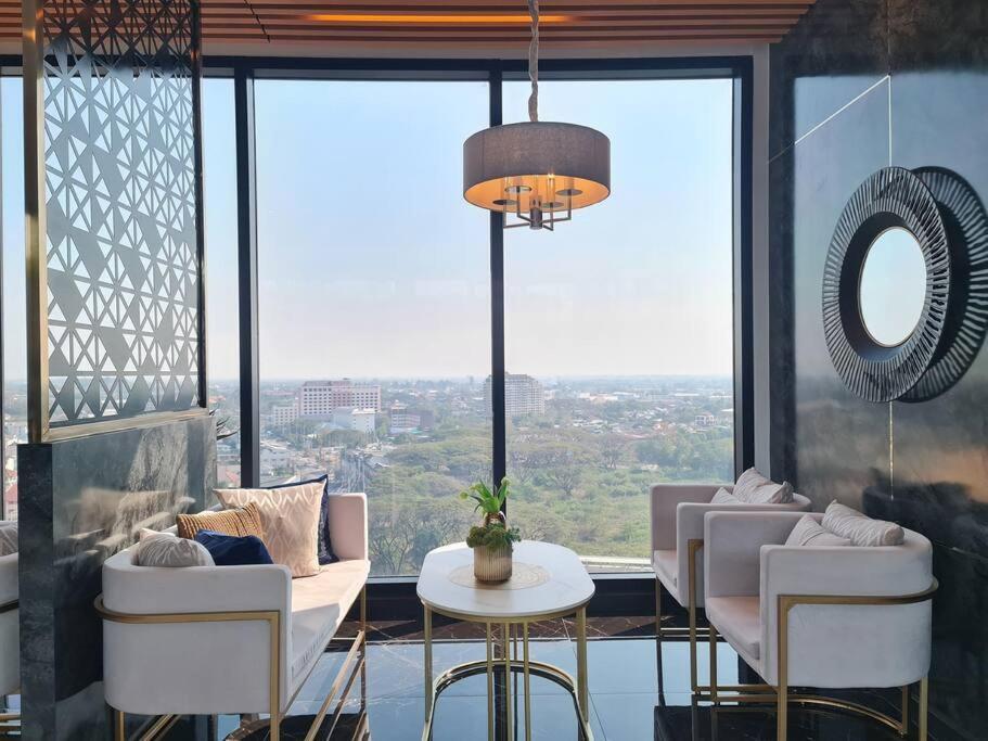 Astra Sky River High Floor,3 Bedrooms 97㎡ 山景房带浴缸 Chiang Mai Dış mekan fotoğraf