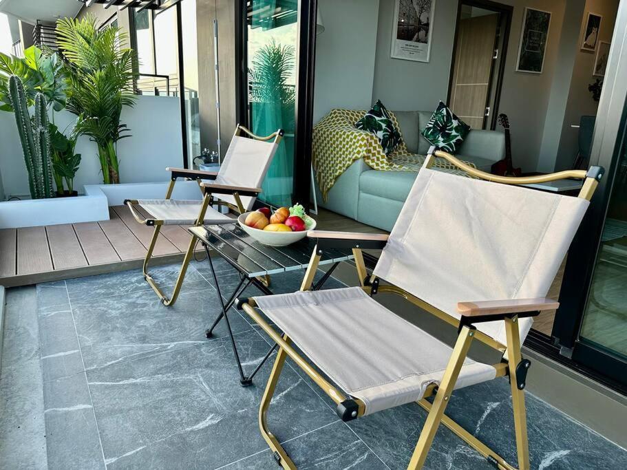 Astra Sky River High Floor,3 Bedrooms 97㎡ 山景房带浴缸 Chiang Mai Dış mekan fotoğraf