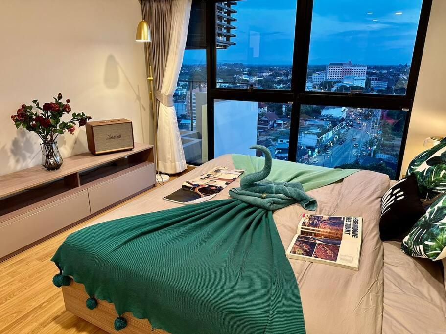 Astra Sky River High Floor,3 Bedrooms 97㎡ 山景房带浴缸 Chiang Mai Dış mekan fotoğraf