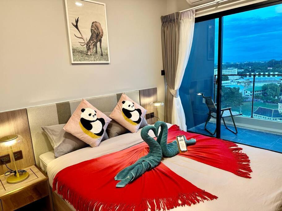 Astra Sky River High Floor,3 Bedrooms 97㎡ 山景房带浴缸 Chiang Mai Dış mekan fotoğraf