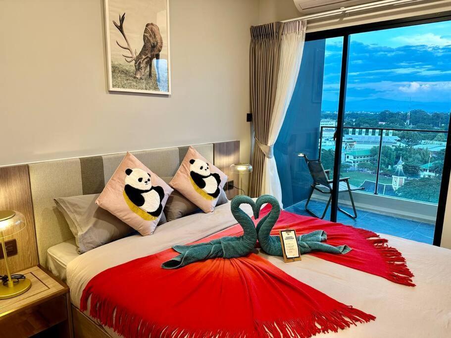 Astra Sky River High Floor,3 Bedrooms 97㎡ 山景房带浴缸 Chiang Mai Dış mekan fotoğraf